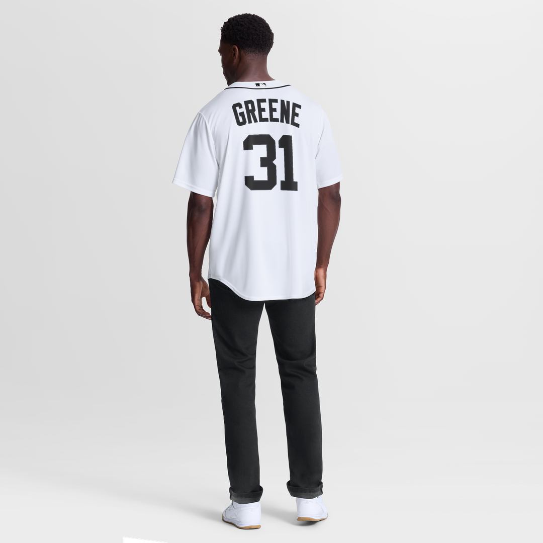 Detroit Tigers Riley Greene Nike Home Replica Jersey - White MLB Team Jersey Baseball Fan Apparel