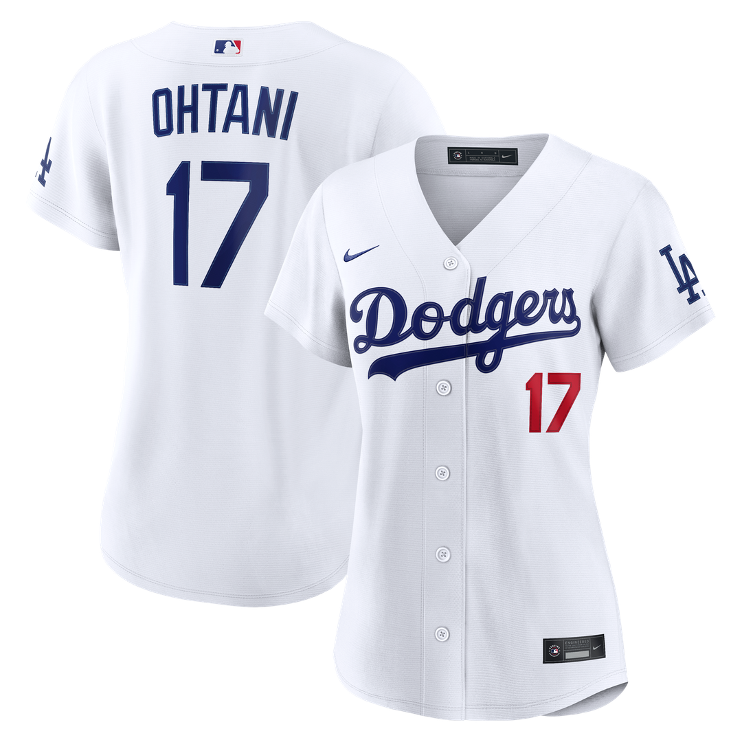 Los Angeles Dodgers Shohei Ohtani Nike Women's Home Stadium Jersey - White MLB Team Jersey Baseball Fan Apparel