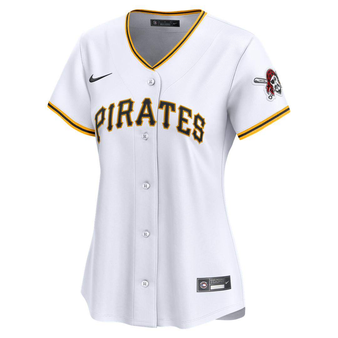 Pittsburgh Pirates Nike Women's Home Limited Jersey - White MLB Team Jersey Baseball Fan Apparel
