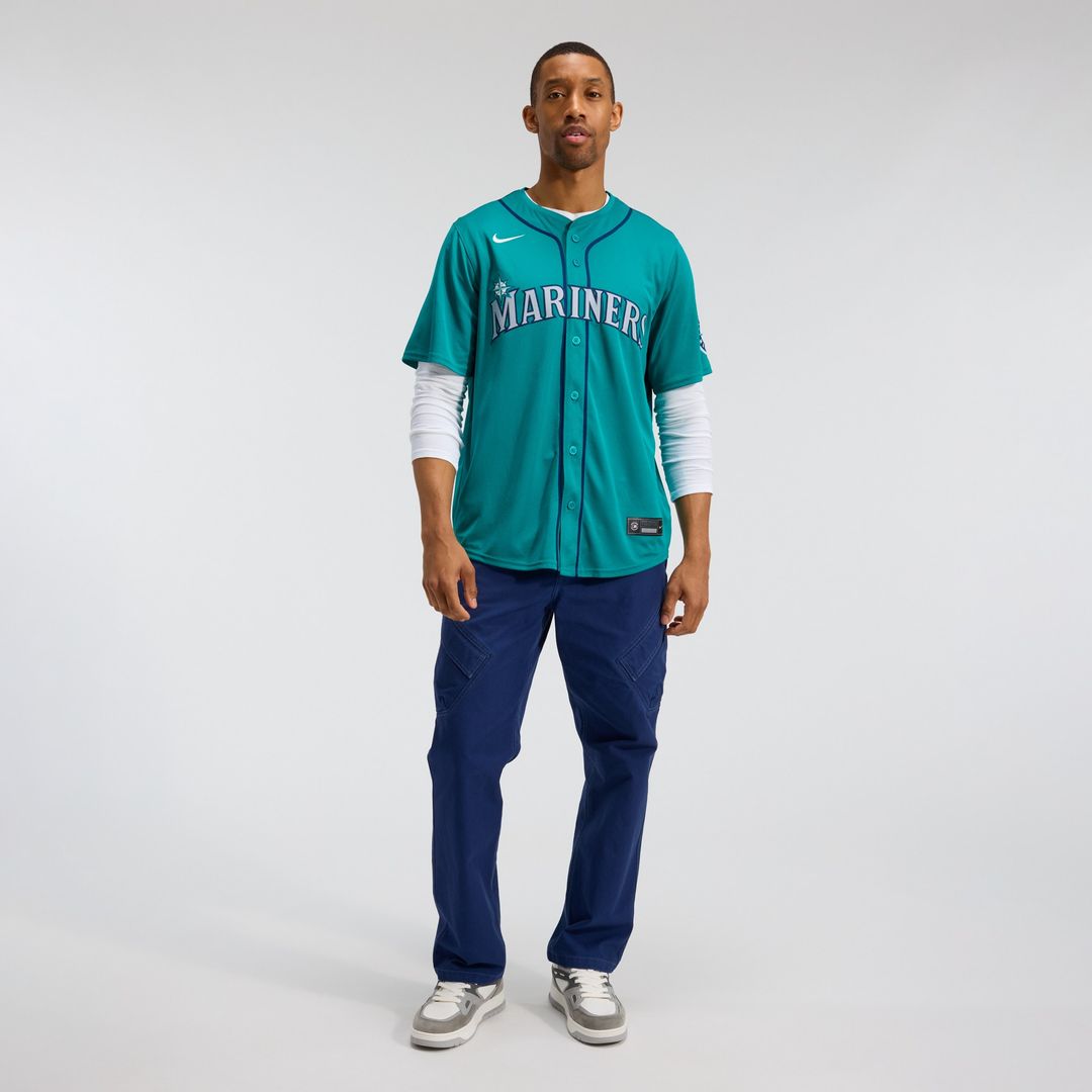 Seattle Mariners Cal Raleigh Nike Alternate Limited Jersey - Teal MLB Team Jersey Baseball Fan Apparel
