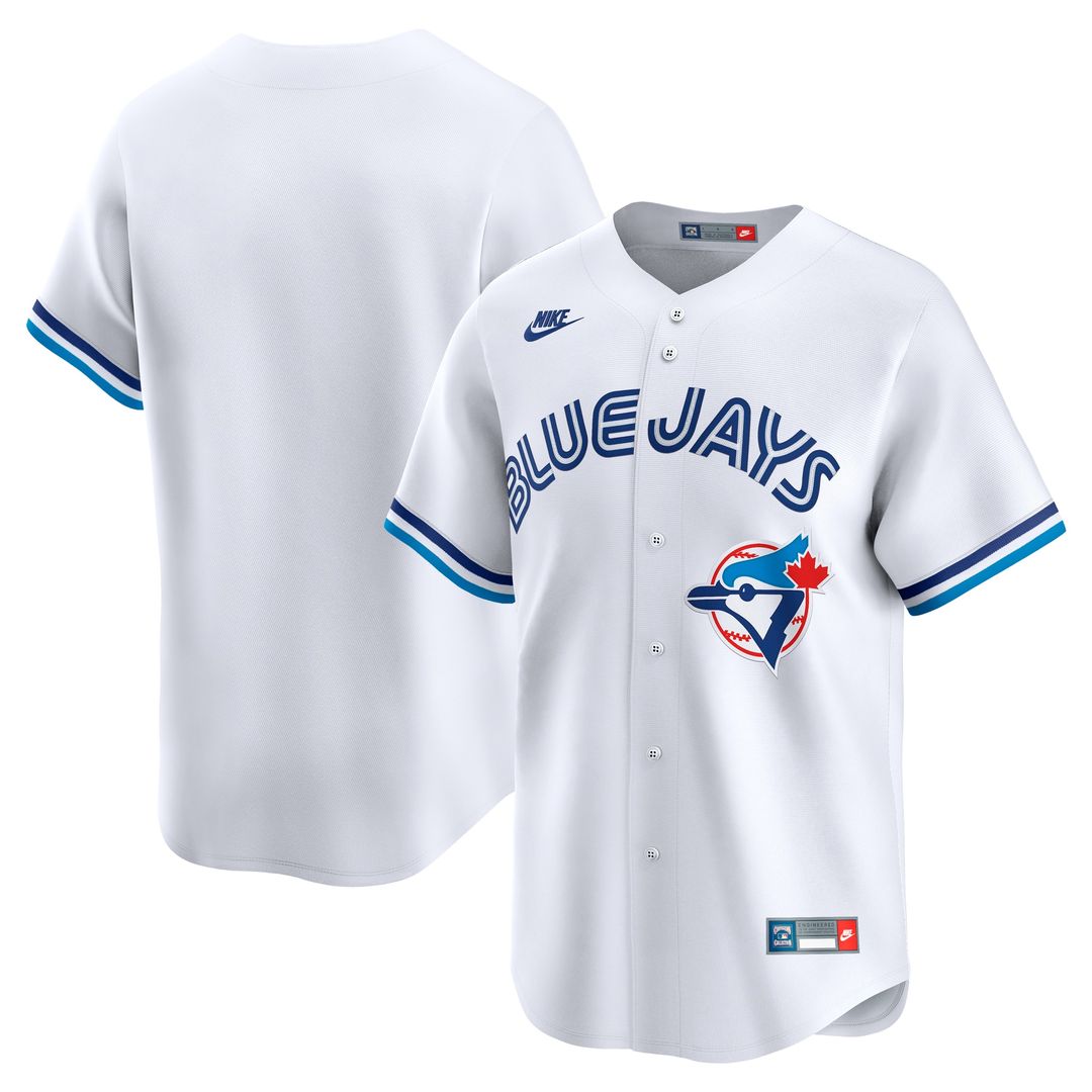 Toronto Blue Jays Nike Cooperstown Limited Jersey - White MLB Team Jersey Baseball Fan Apparel