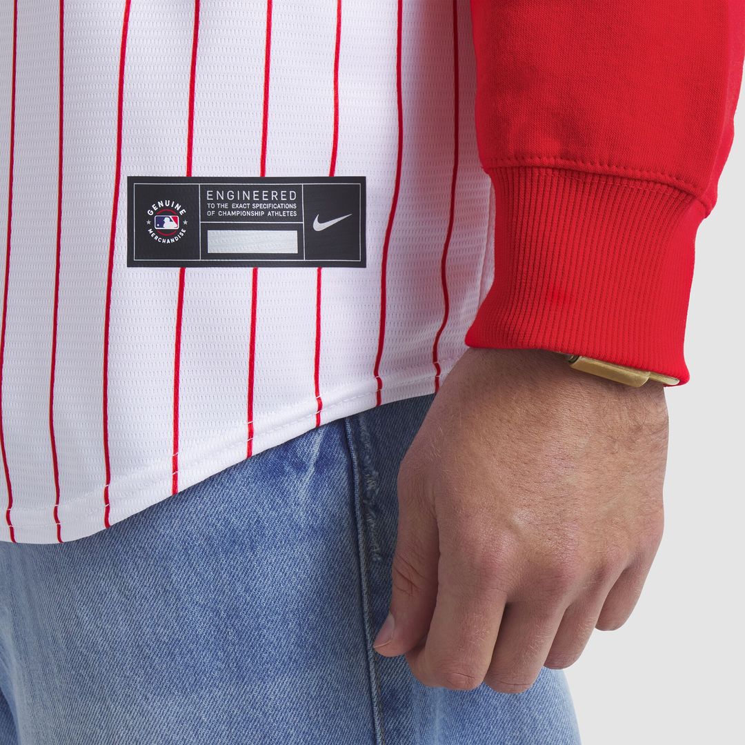 Philadelphia Phillies Bryce Harper Nike Home Replica Player Name Jersey - White MLB Team Jersey Baseball Fan Apparel