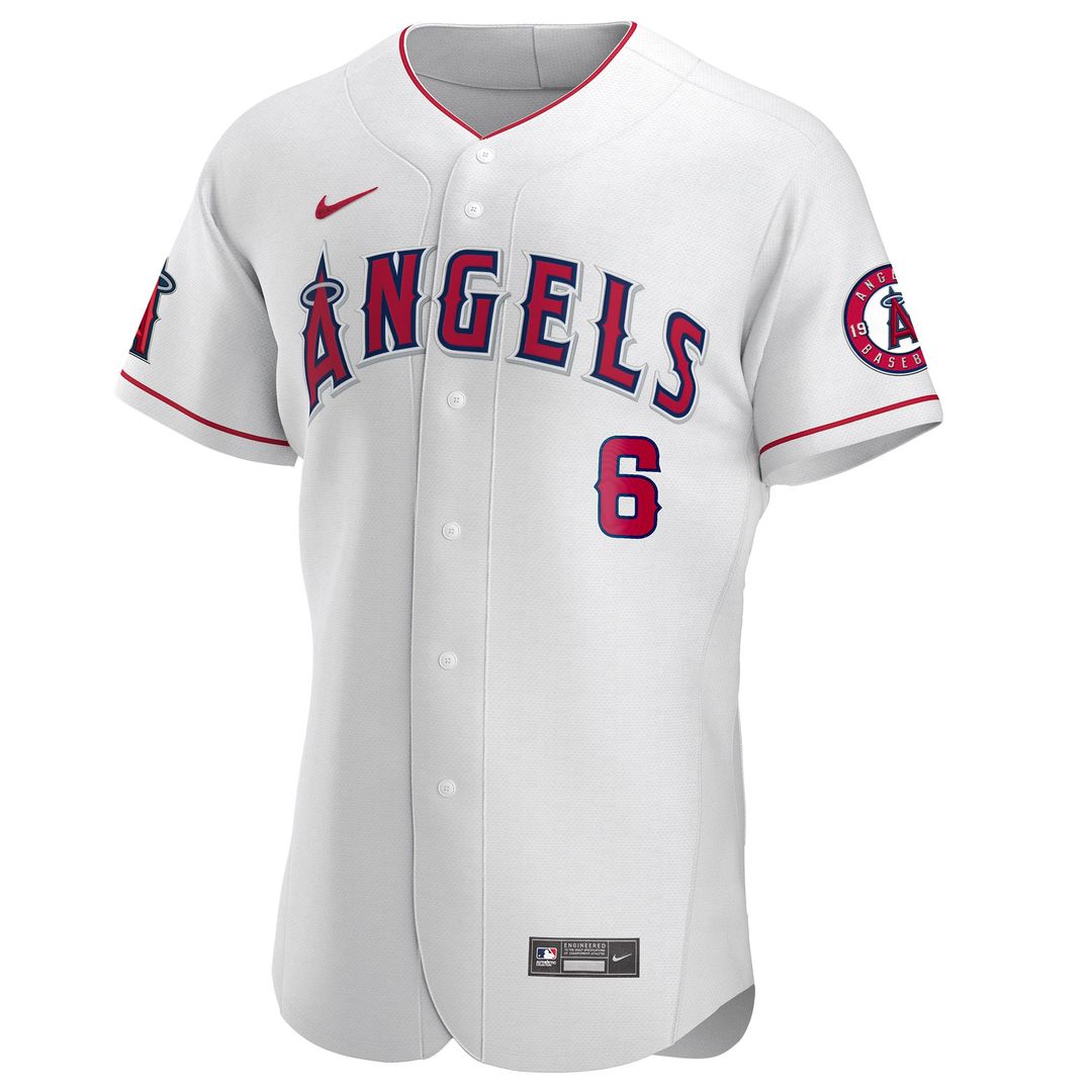 Los Angeles Angels Anthony Rendon Nike Authentic Player Jersey - White MLB Team Jersey Baseball Fan Apparel