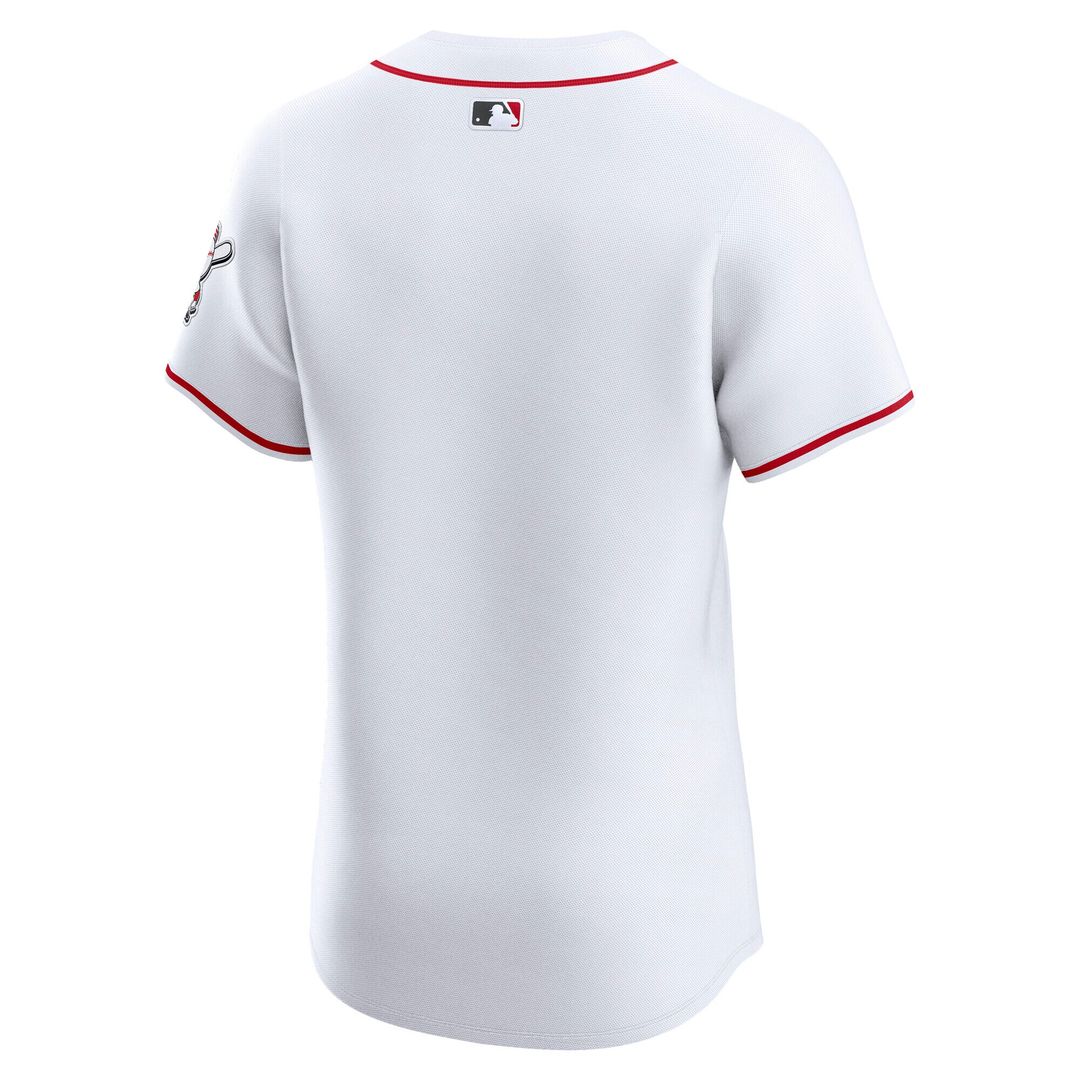 Cincinnati Reds Nike Home Elite Jersey - White MLB Team Jersey Baseball Fan Apparel