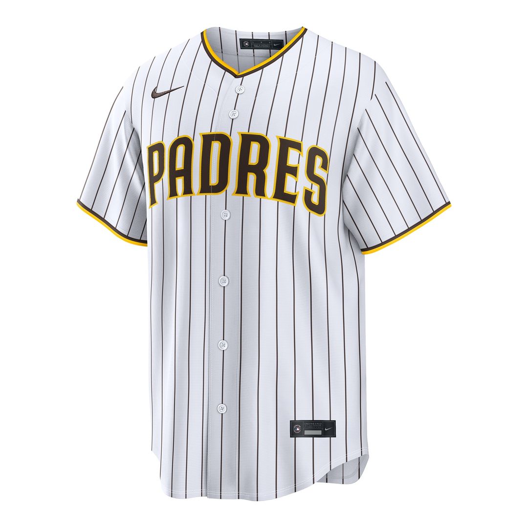 San Diego Padres Mason Miller Nike Home Replica Jersey - White MLB Team Jersey Baseball Fan Apparel