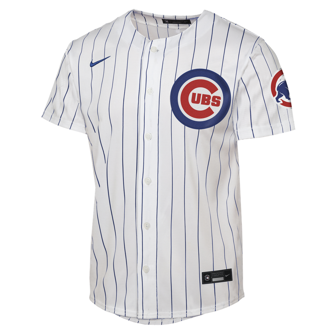 Chicago Cubs Pete Crow - Armstrong Nike Youth Home Stadium Jersey - White MLB Team Jersey Baseball Fan Apparel