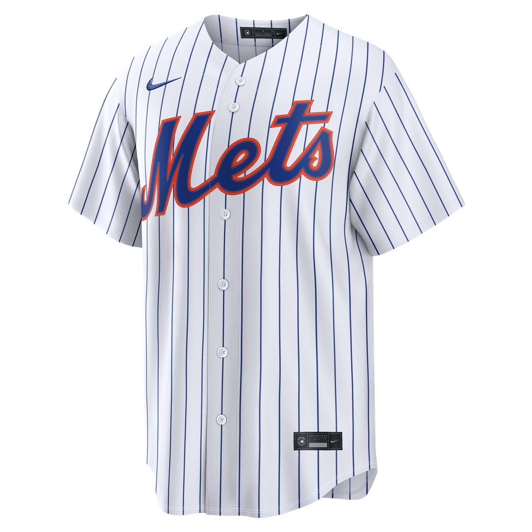New York Mets Jorge Polanco Nike Home Replica Jersey - White MLB Team Jersey Baseball Fan Apparel