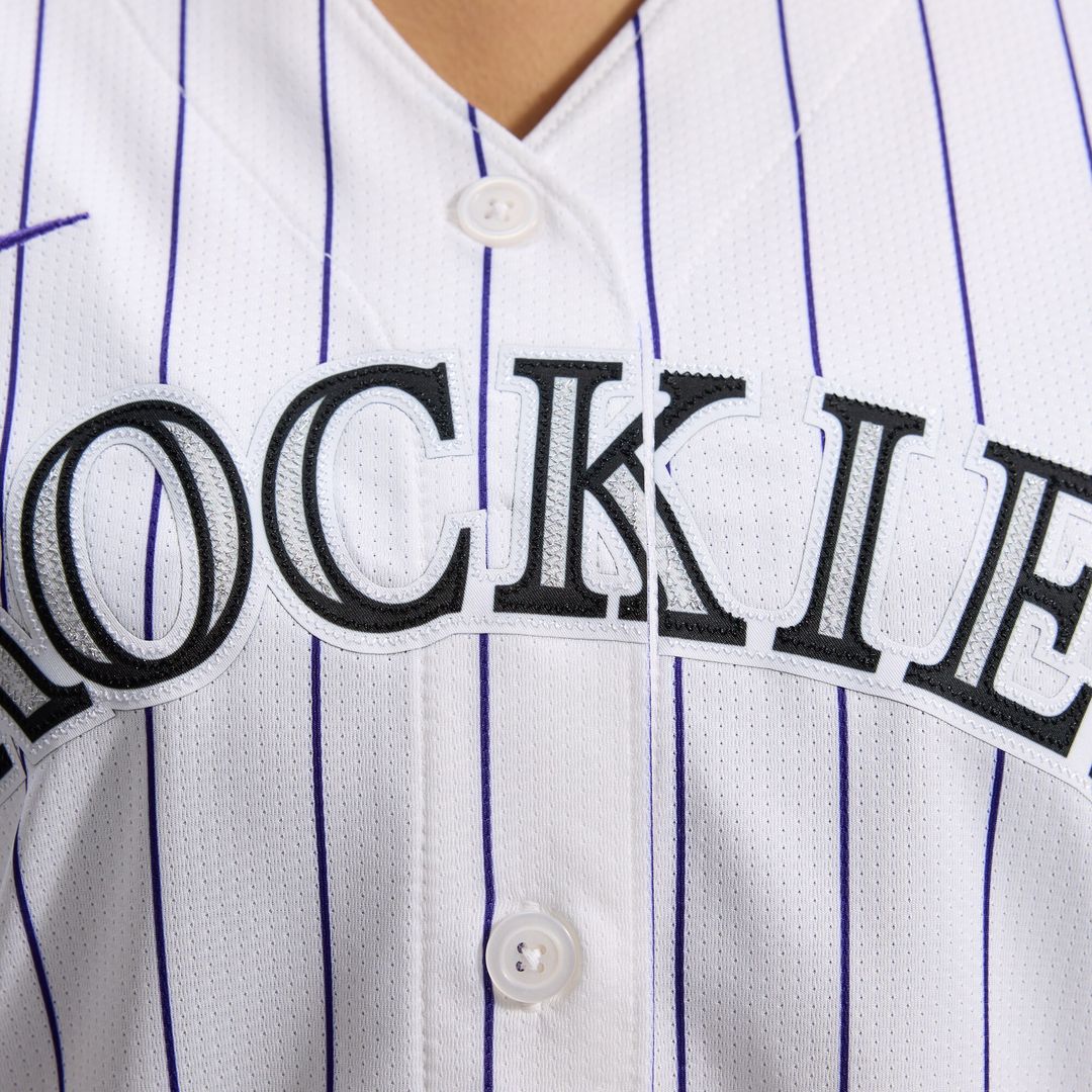 Colorado Rockies Nike Women's Home Limited Jersey - White MLB Team Jersey Baseball Fan Apparel