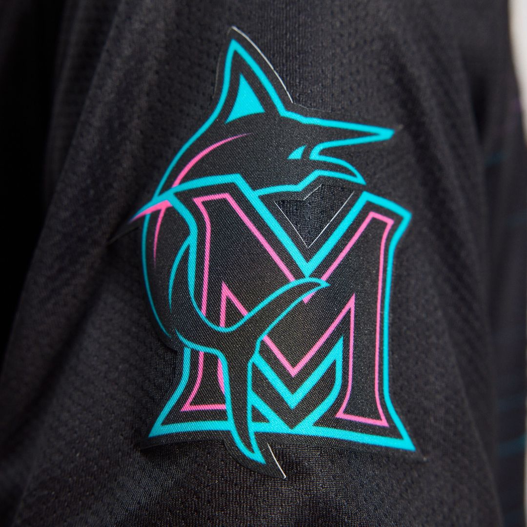 Miami Marlins Nike Women's 2025 City Connect Limited Jersey - Black MLB Team Jersey Baseball Fan Apparel