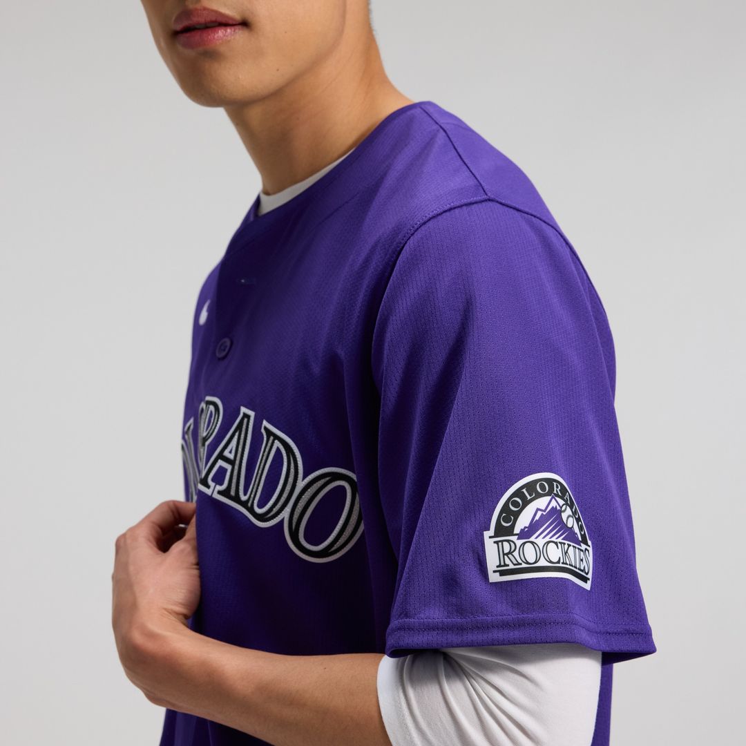 Colorado Rockies Nike Alternate Limited Jersey - Purple MLB Team Jersey Baseball Fan Apparel
