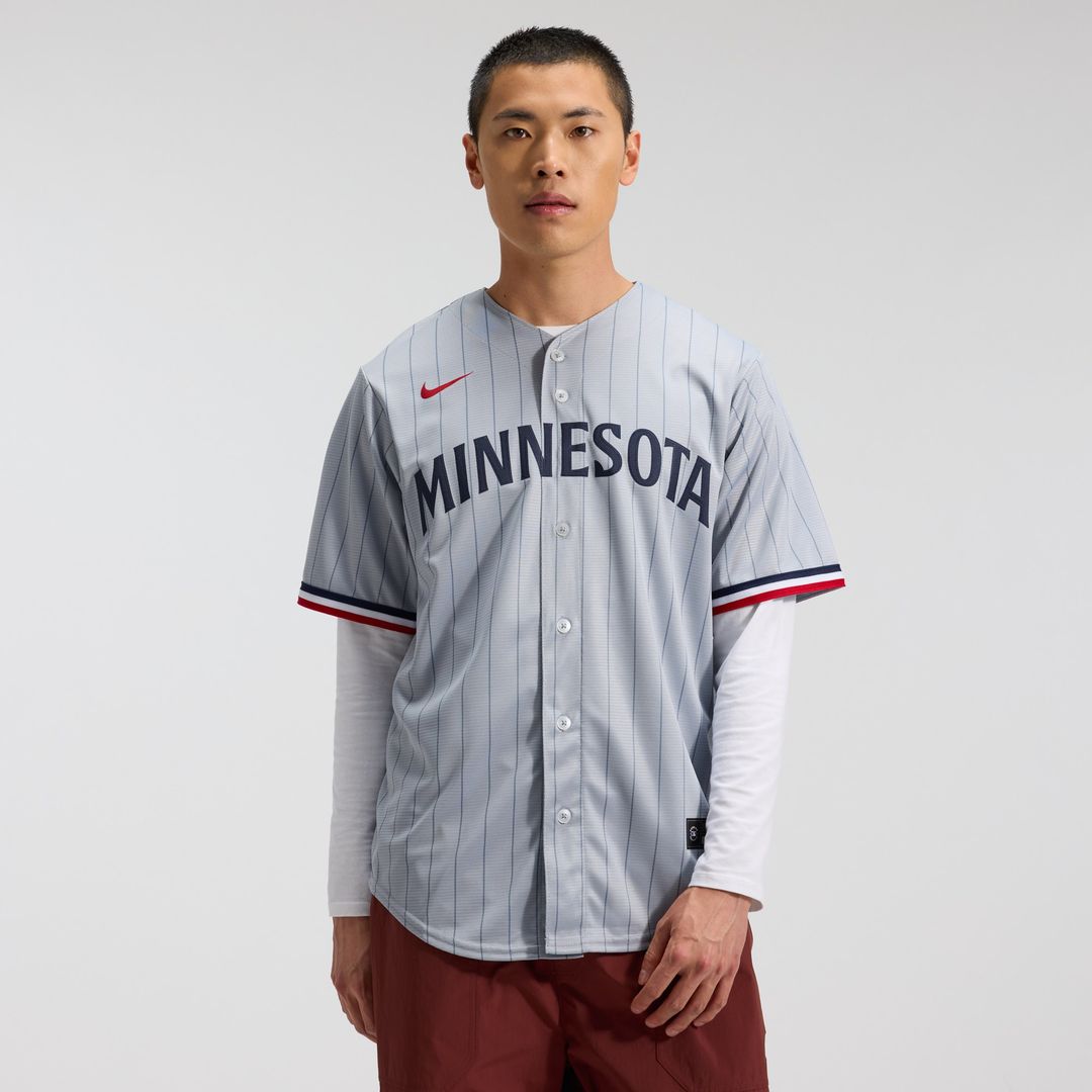 Minnesota Twins Nike Home Replica Team Jersey - White MLB Team Jersey Baseball Fan Apparel