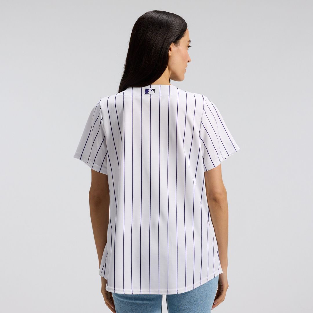 Colorado Rockies Nike Women's Home Replica Team Jersey - White MLB Team Jersey Baseball Fan Apparel