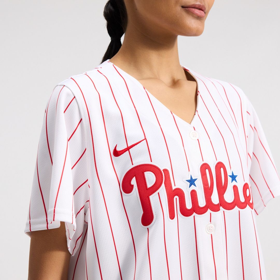 Philadelphia Phillies Nike Women's Home Limited Jersey - White MLB Team Jersey Baseball Fan Apparel