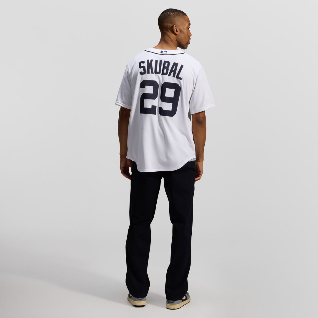 Detroit Tigers Tarik Skubal Nike Home Limited Player Jersey - White MLB Team Jersey Baseball Fan Apparel