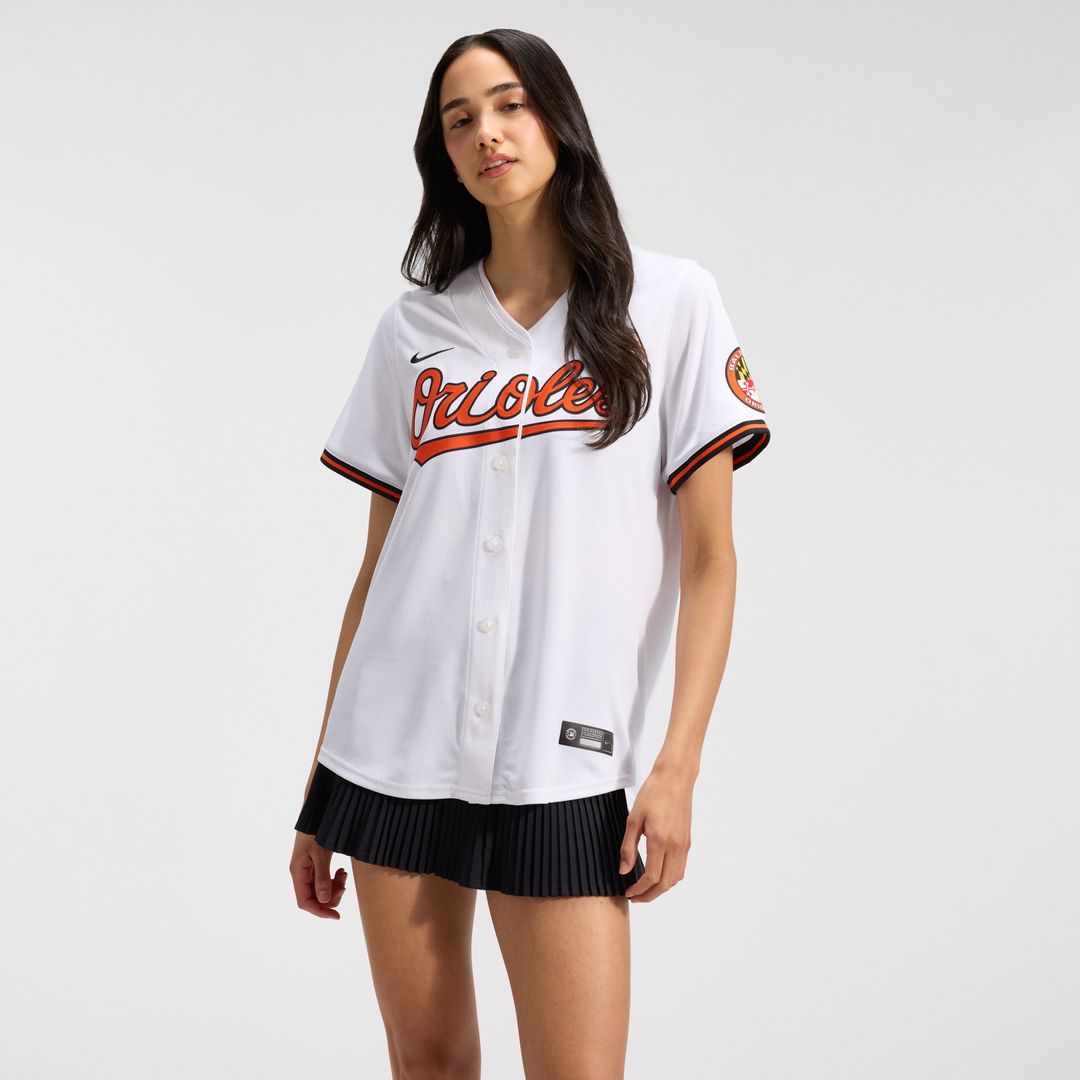 Baltimore Orioles Nike Women's Home Limited Jersey - White MLB Team Jersey Baseball Fan Apparel
