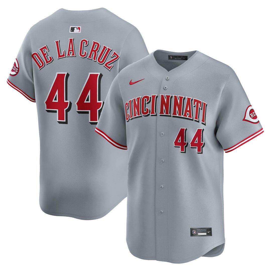 Cincinnati Reds Elly De La Cruz Nike Home Limited Player Jersey - White MLB Team Jersey Baseball Fan Apparel