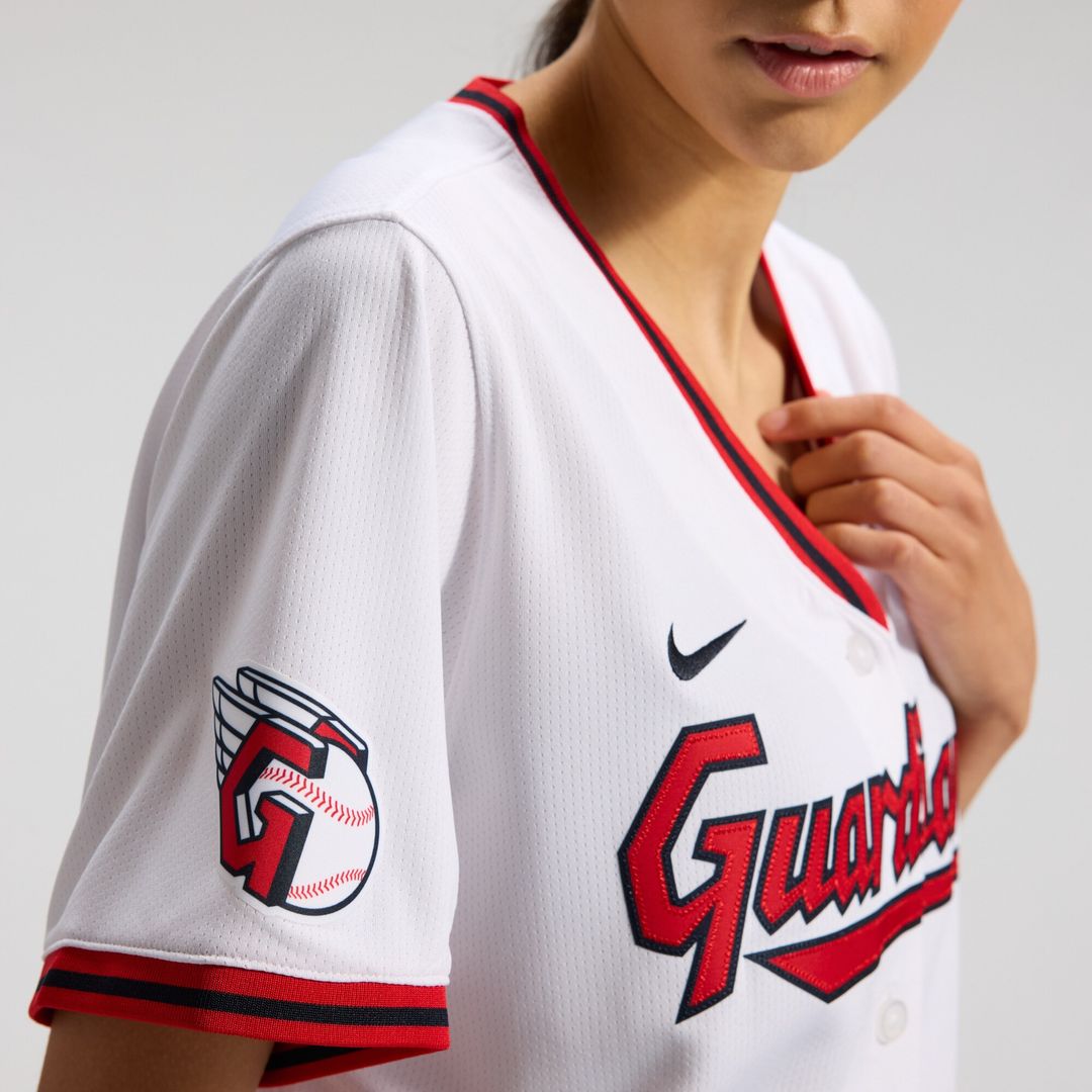 Cleveland Guardians José Ramírez Nike Women's Home Limited Player Jersey - White MLB Team Jersey Baseball Fan Apparel