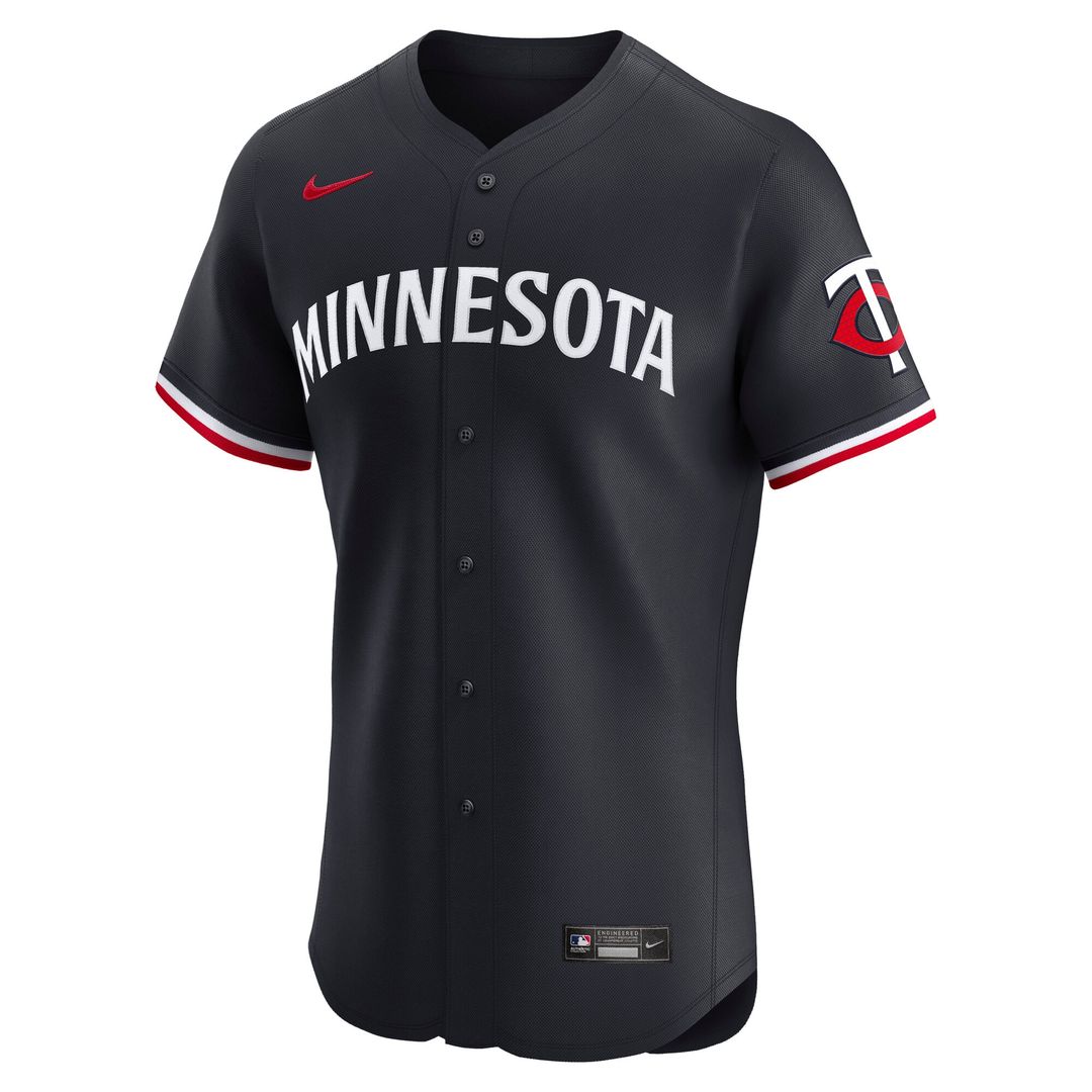 Minnesota Twins Nike Alternate 2 Elite Jersey - Navy MLB Team Jersey Baseball Fan Apparel