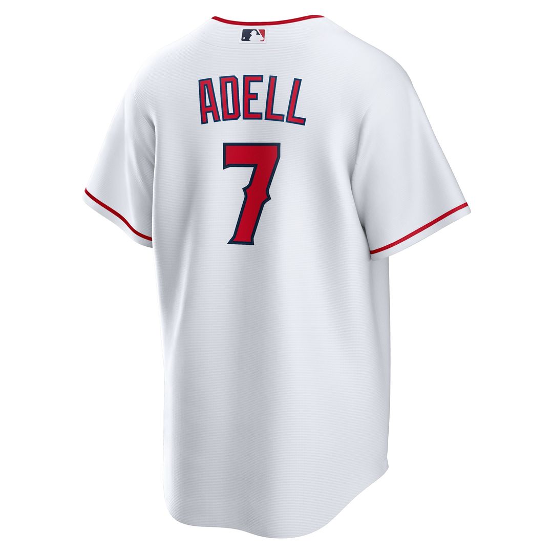 Los Angeles Angels Jo Adell Nike Home Replica Jersey - White MLB Team Jersey Baseball Fan Apparel