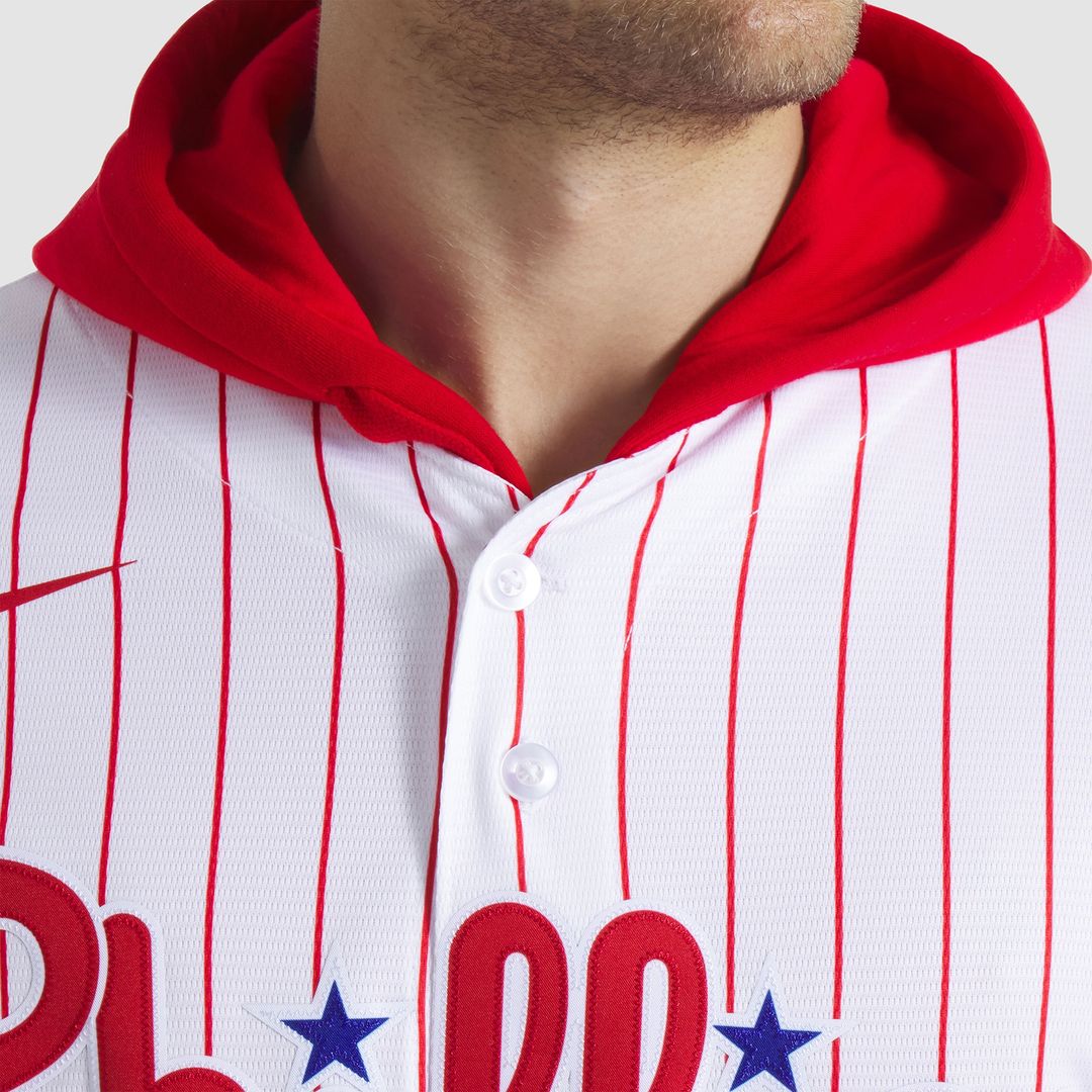 Philadelphia Phillies Bryce Harper Nike Home Replica Player Name Jersey - White MLB Team Jersey Baseball Fan Apparel
