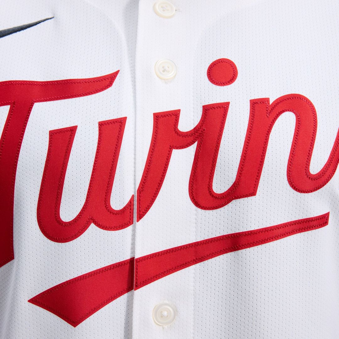 Minnesota Twins Nike Home Limited Jersey - White MLB Team Jersey Baseball Fan Apparel