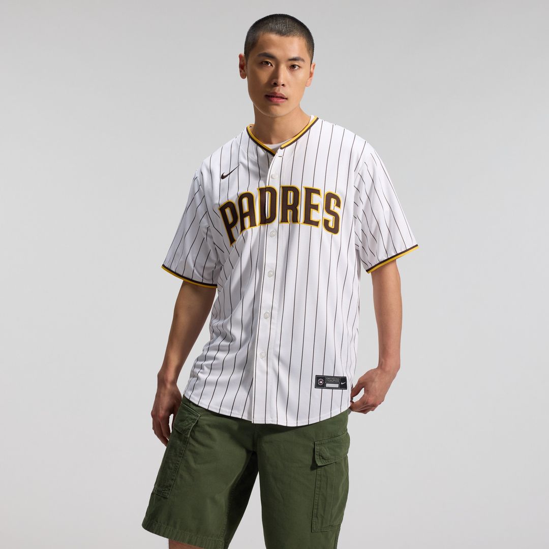 San Diego Padres Nike Home Replica Jersey - White MLB Team Jersey Baseball Fan Apparel