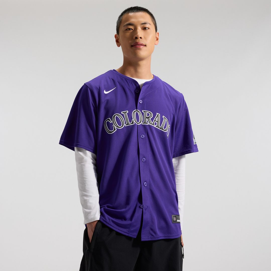 Colorado Rockies Nike Home Limited Jersey - White MLB Team Jersey Baseball Fan Apparel