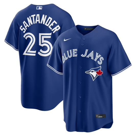 Toronto Blue Jays Anthony Santander Nike Alternate Replica Jersey - Royal MLB Team Jersey Baseball Fan Apparel