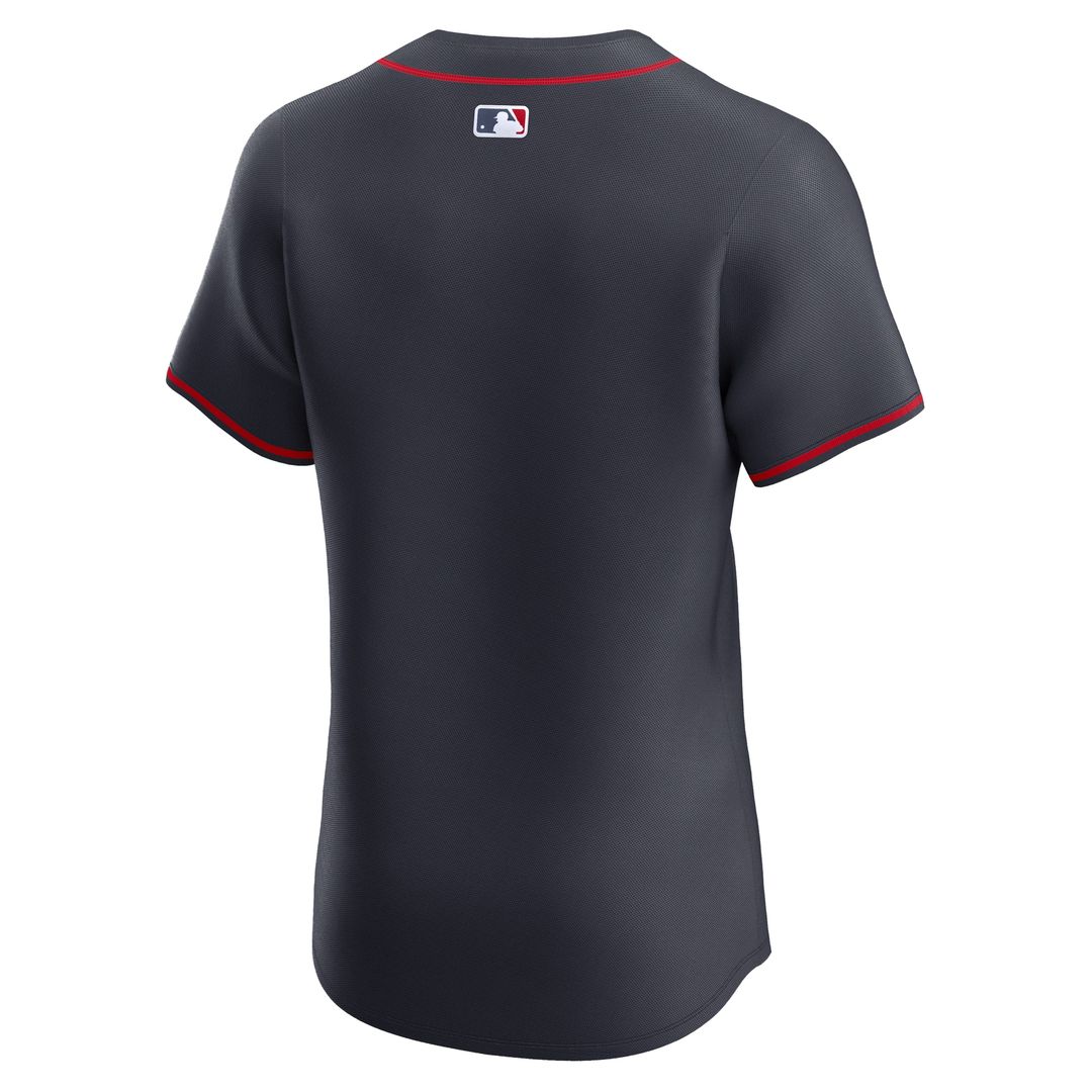 Atlanta Braves Nike Alternate Elite Jersey - Navy MLB Team Jersey Baseball Fan Apparel