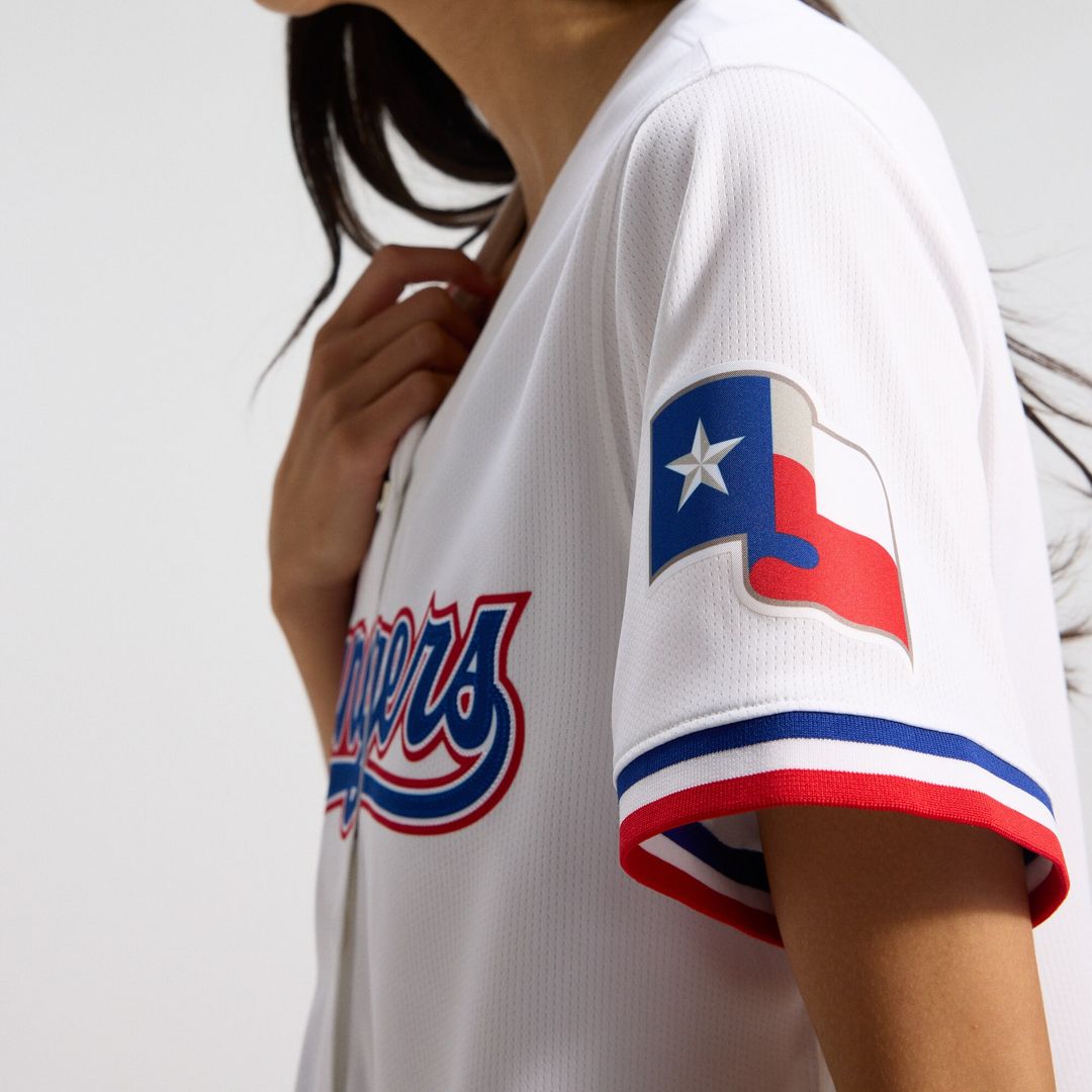Texas Rangers Nike Women's Home Limited Jersey - White MLB Team Jersey Baseball Fan Apparel