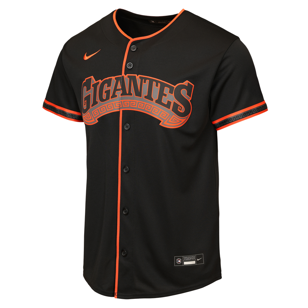 San Francisco Giants Jung Hoo Lee Nike Youth Alternate 2 Replica Jersey - Black MLB Team Jersey Baseball Fan Apparel