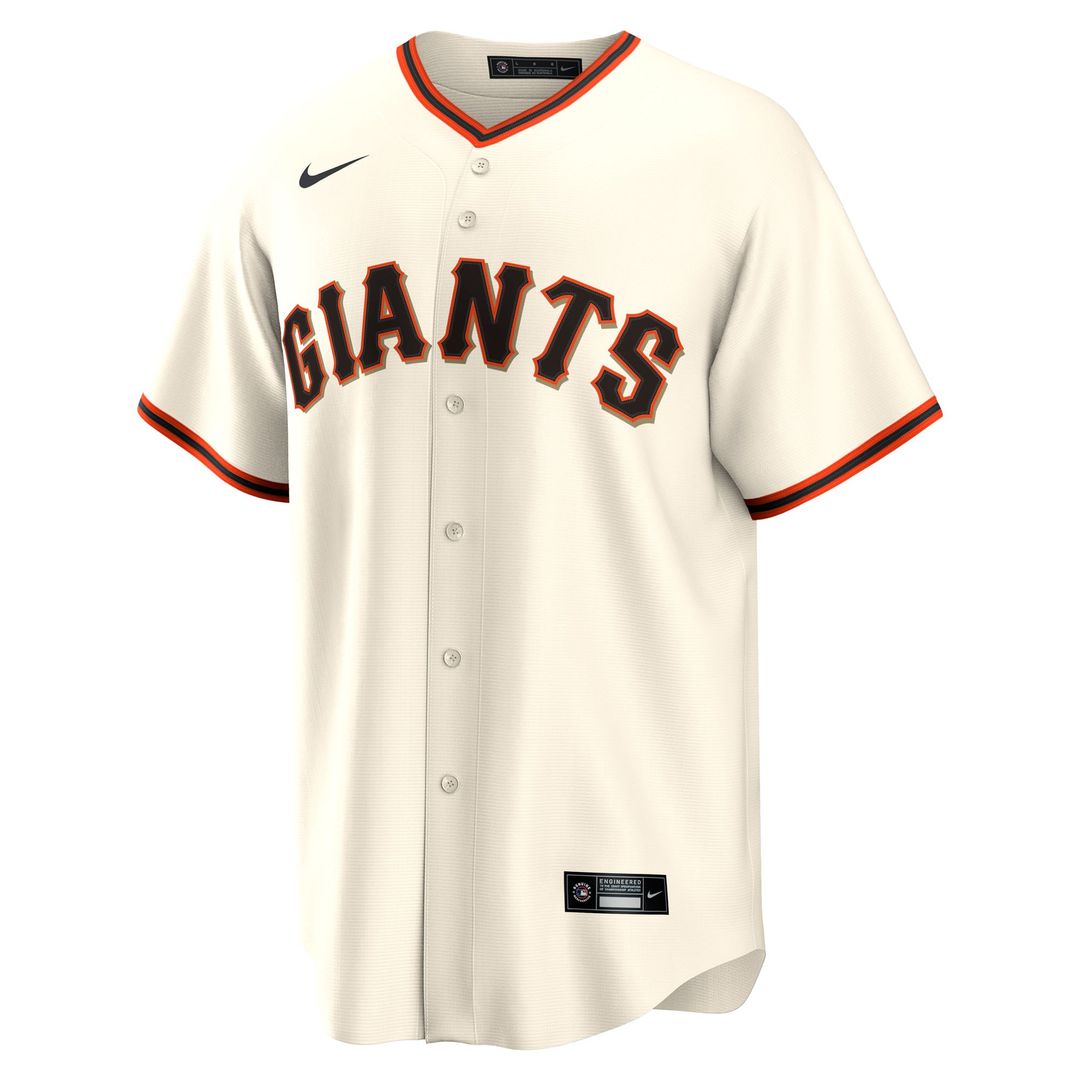 San Francisco Giants Rafael Devers Nike Home Replica Player Jersey - White MLB Team Jersey Baseball Fan Apparel