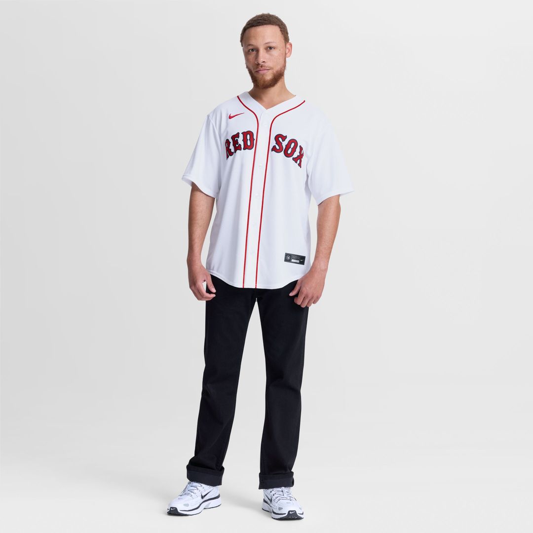 Boston Red Sox Wilyer Abreu Nike Home Replica Jersey - White MLB Team Jersey Baseball Fan Apparel