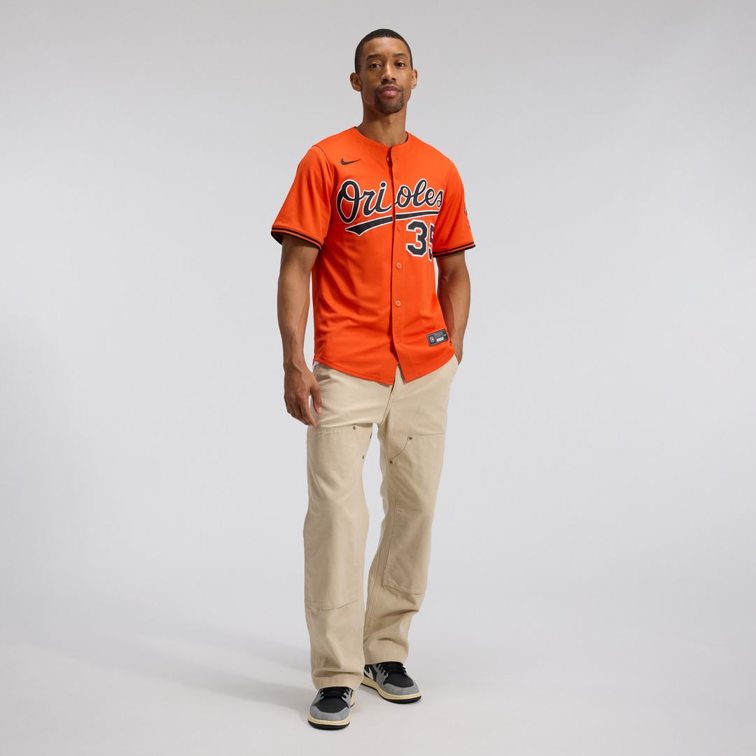 Baltimore Orioles Adley Rutschman Nike 2nd Alternate Limited Player Jersey - Orange MLB Team Jersey Baseball Fan Apparel