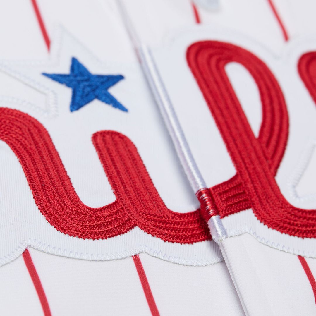 Philadelphia Phillies Ryan Howard Mitchell & Ness Cooperstown Authentic Jersey - White MLB Team Jersey Baseball Fan Apparel