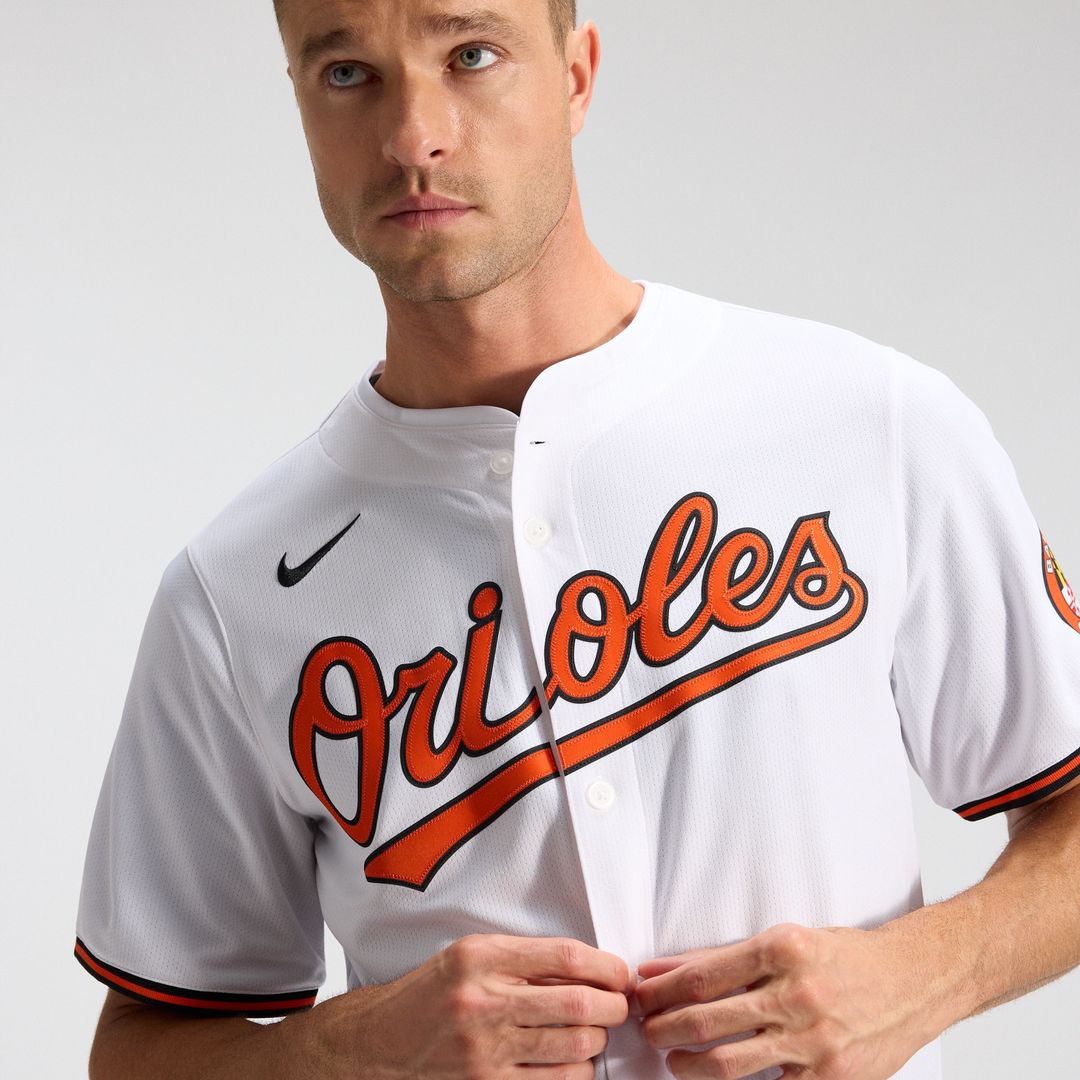 Baltimore Orioles Nike Home Limited Jersey - White MLB Team Jersey Baseball Fan Apparel
