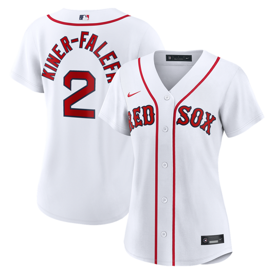 Boston Red Sox Isiah Kiner - Falefa Nike Women's Home Replica Jersey - White MLB Team Jersey Baseball Fan Apparel