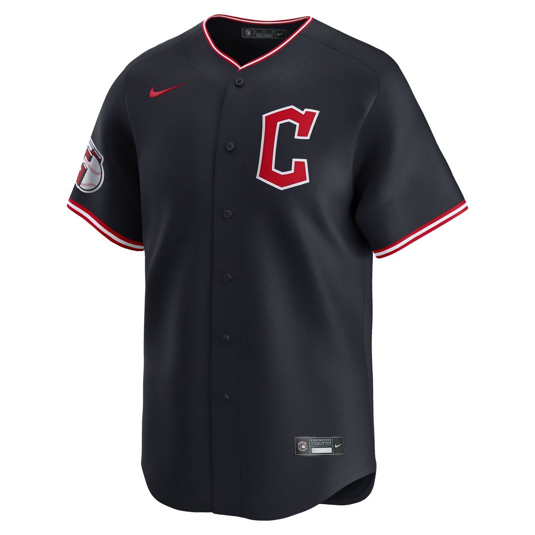Cleveland Guardians José Ramírez Nike Alternate Limited Player Jersey - Navy MLB Team Jersey Baseball Fan Apparel