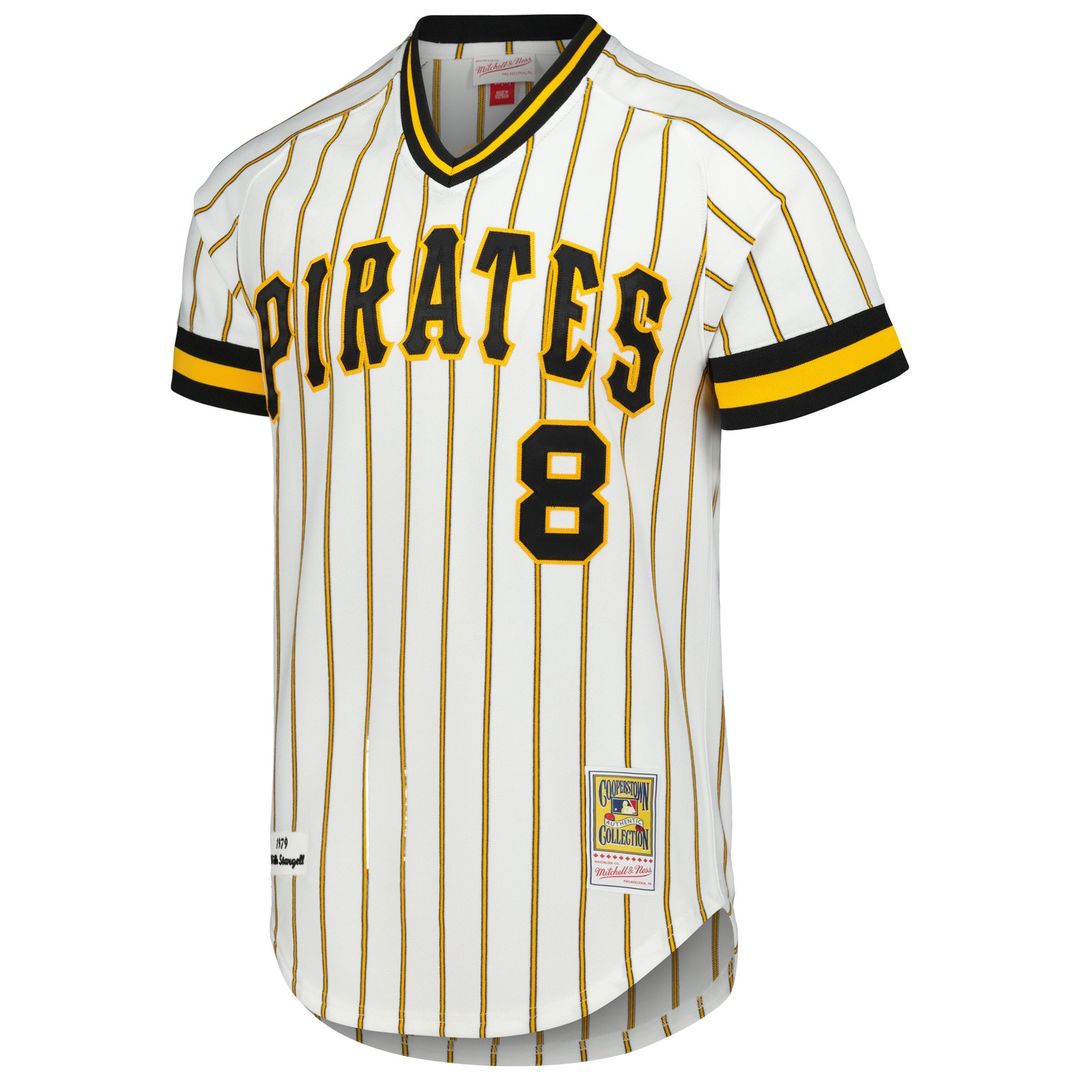 Pittsburgh Pirates Willie Stargell Mitchell & Ness Cooperstown 1979 Authentic Jersey - White MLB Team Jersey Baseball Fan Apparel