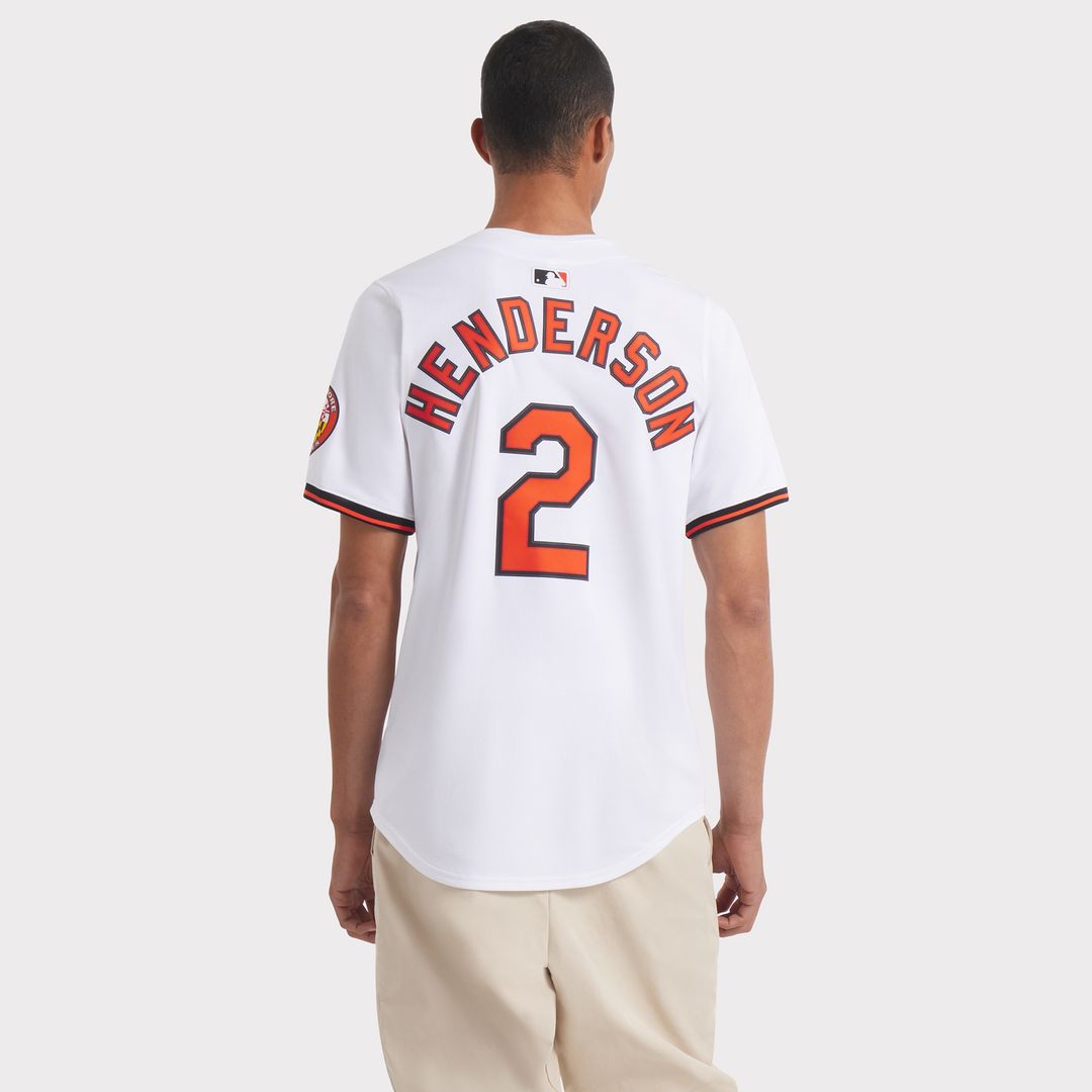 Baltimore Orioles Gunnar Henderson Nike Home Limited Player Jersey - White MLB Team Jersey Baseball Fan Apparel