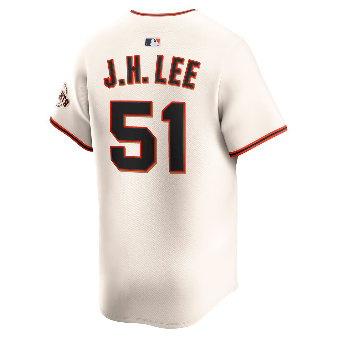 San Francisco Giants Jung Hoo Lee Nike Alternate Limited Player Jersey - Black MLB Team Jersey Baseball Fan Apparel