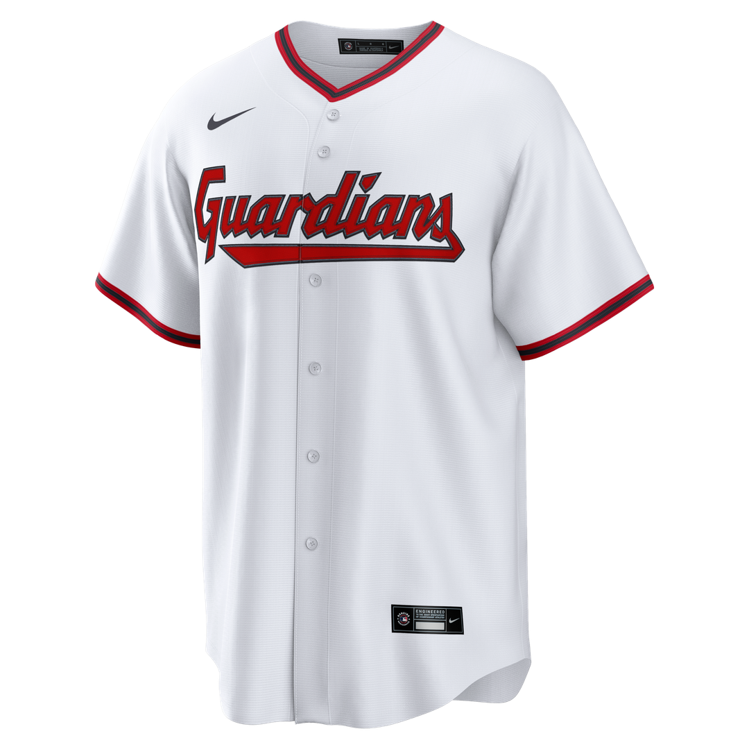 Cleveland Guardians Travis Bazzana Nike Home Replica Jersey - White MLB Team Jersey Baseball Fan Apparel