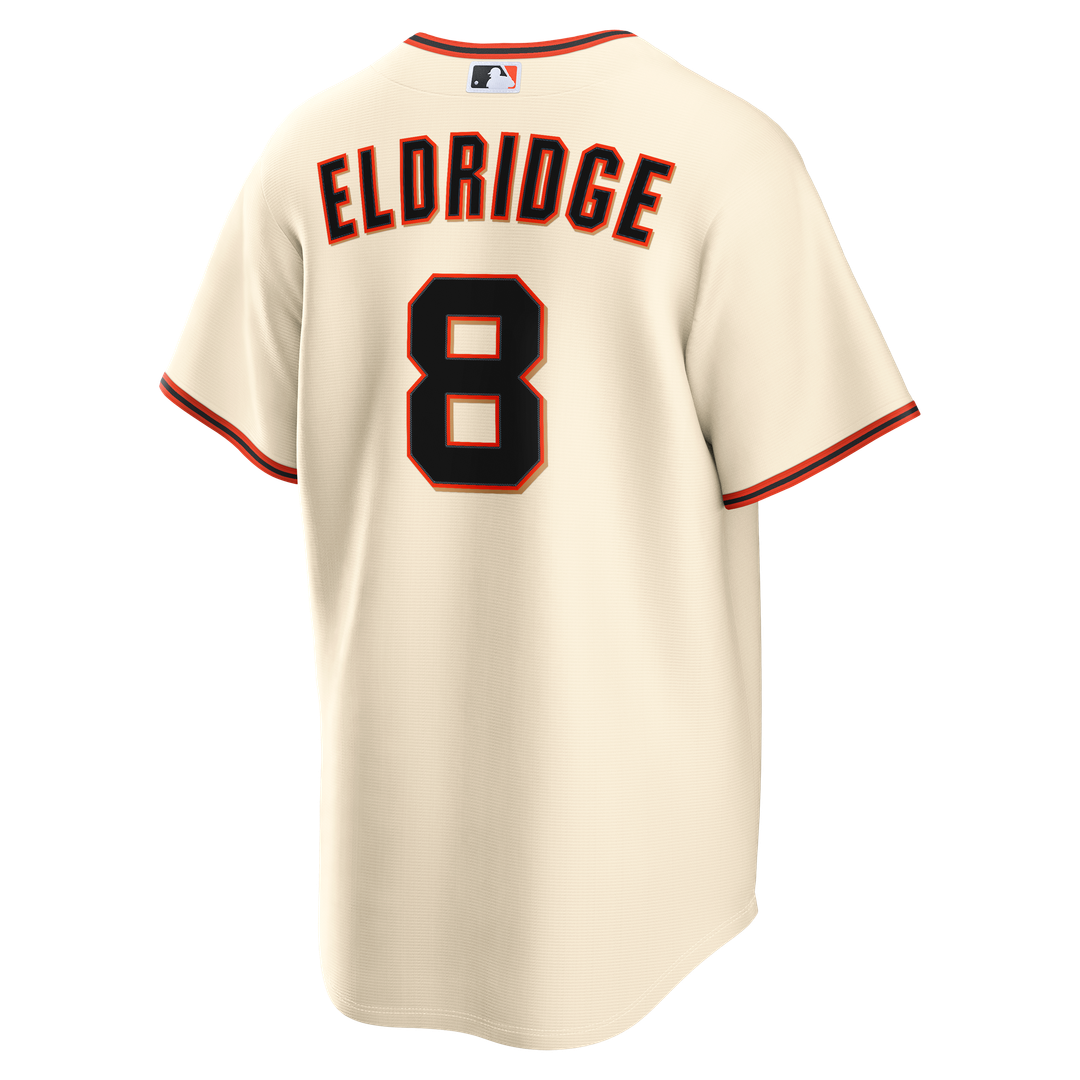 San Francisco Giants Bryce Eldridge Nike Home Replica Jersey - Cream MLB Team Jersey Baseball Fan Apparel