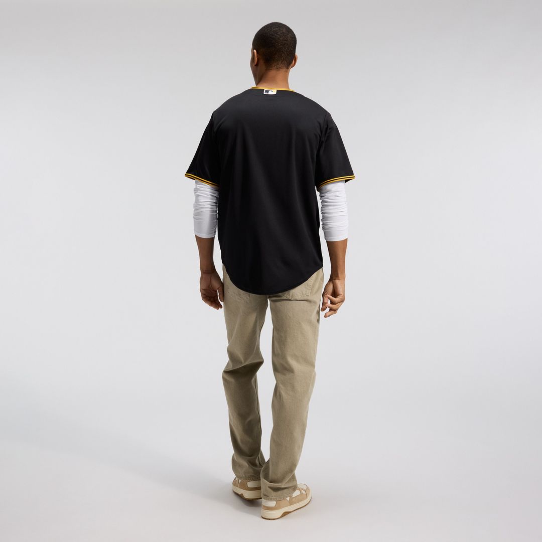 Pittsburgh Pirates Nike Alternate Replica Team Jersey - Black MLB Team Jersey Baseball Fan Apparel