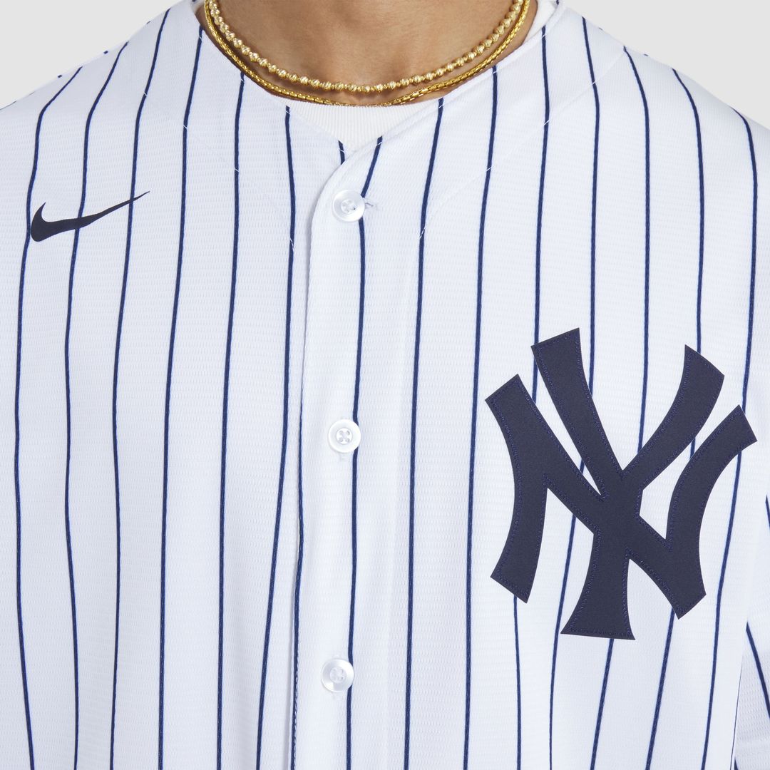 New York Yankees CC Sabathia Nike 2025 Baseball Hall of Fame Name & Number Retired Replica Jersey - White MLB Team Jersey Baseball Fan Apparel