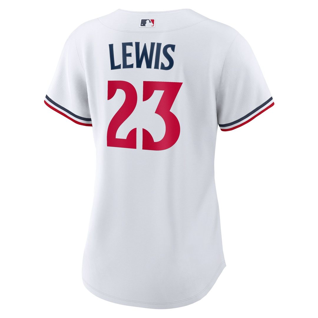 Minnesota Twins Royce Lewis Nike Women's Home Replica Jersey - White MLB Team Jersey Baseball Fan Apparel
