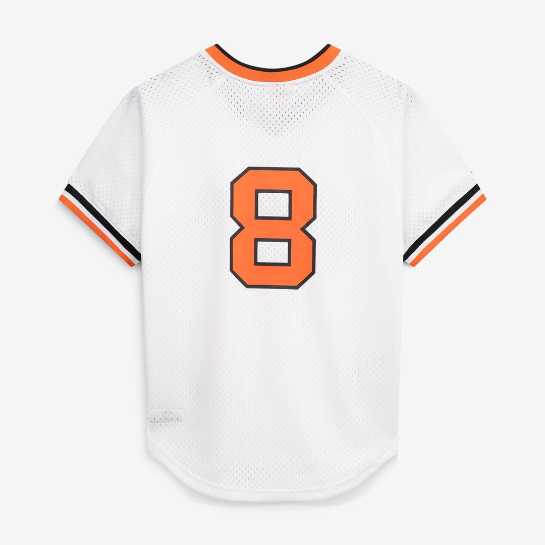 Baltimore Orioles Cal Ripken Jr. Mitchell & Ness Authentic Batting Practice Jersey - Orange MLB Team Jersey Baseball Fan Apparel