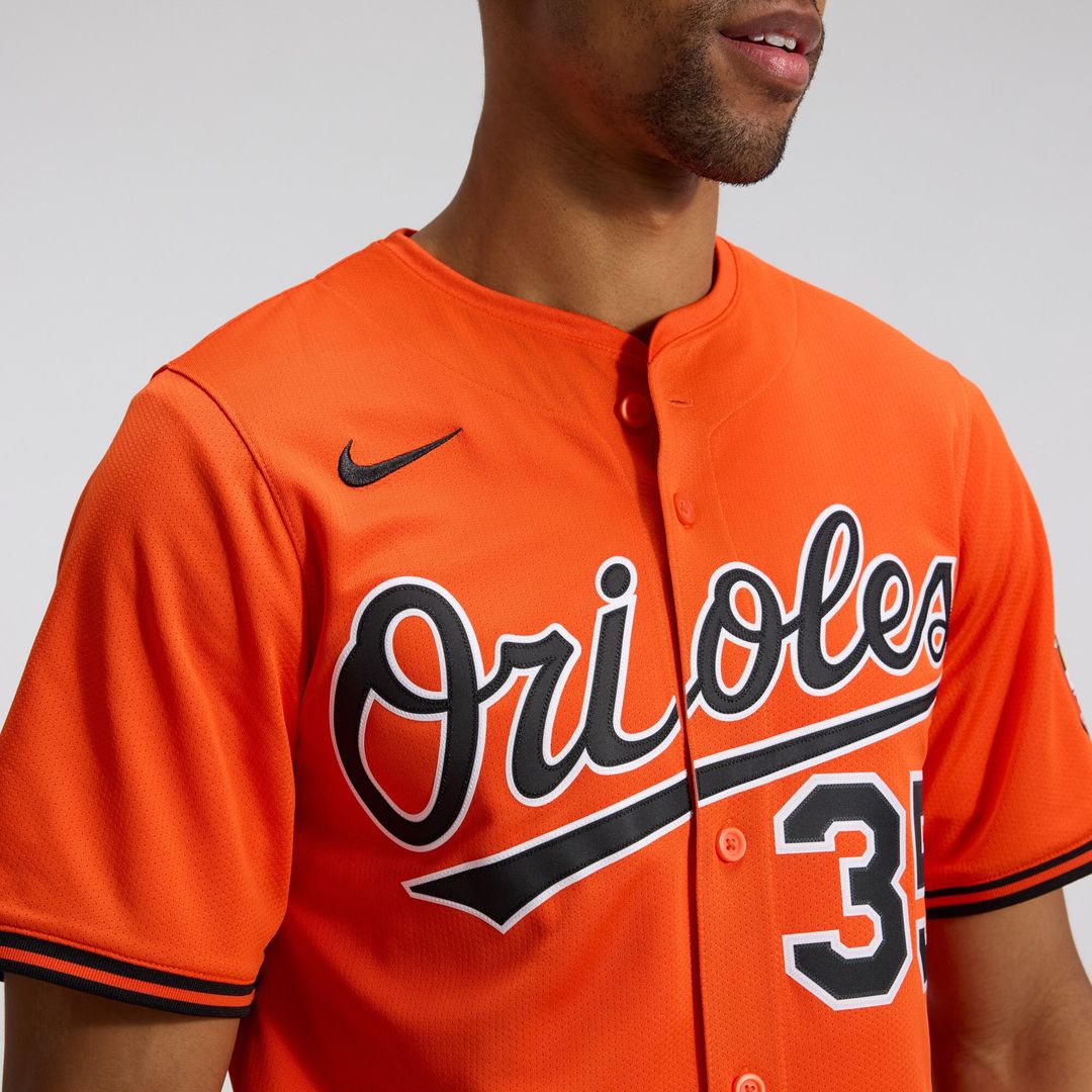 Baltimore Orioles Adley Rutschman Nike 2nd Alternate Limited Player Jersey - Orange MLB Team Jersey Baseball Fan Apparel