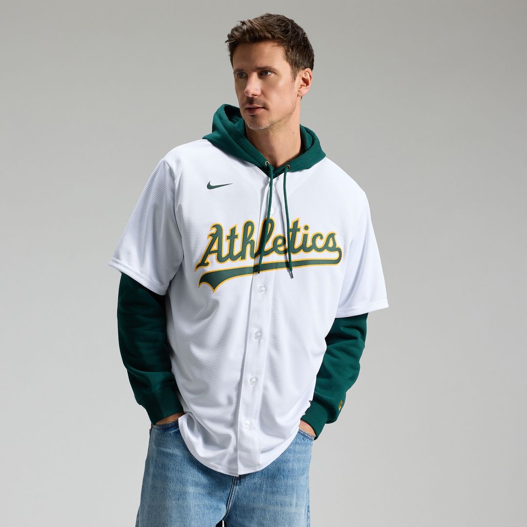 Athletics Nick Kurtz Nike Home Replica Jersey - White MLB Team Jersey Baseball Fan Apparel