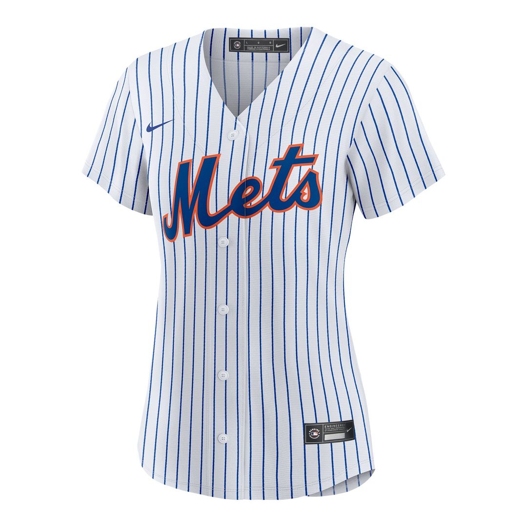 New York Mets Luis Robert Jr. Nike Women's Home Replica Jersey - White MLB Team Jersey Baseball Fan Apparel